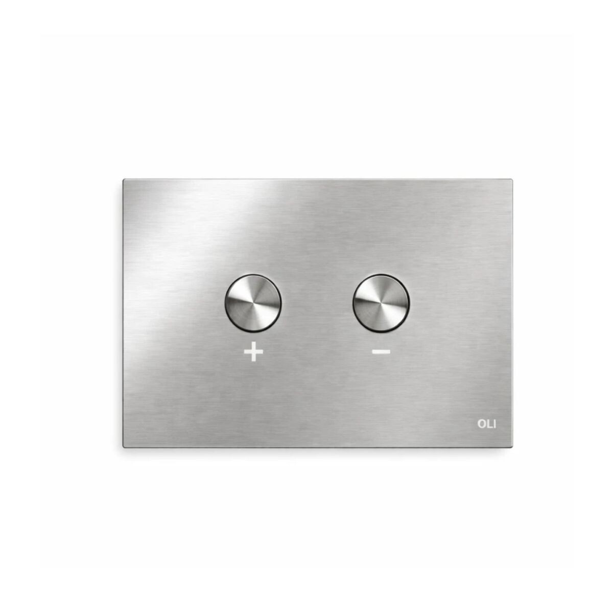 Placa Pulsador Blink Inox Pulido Oli 