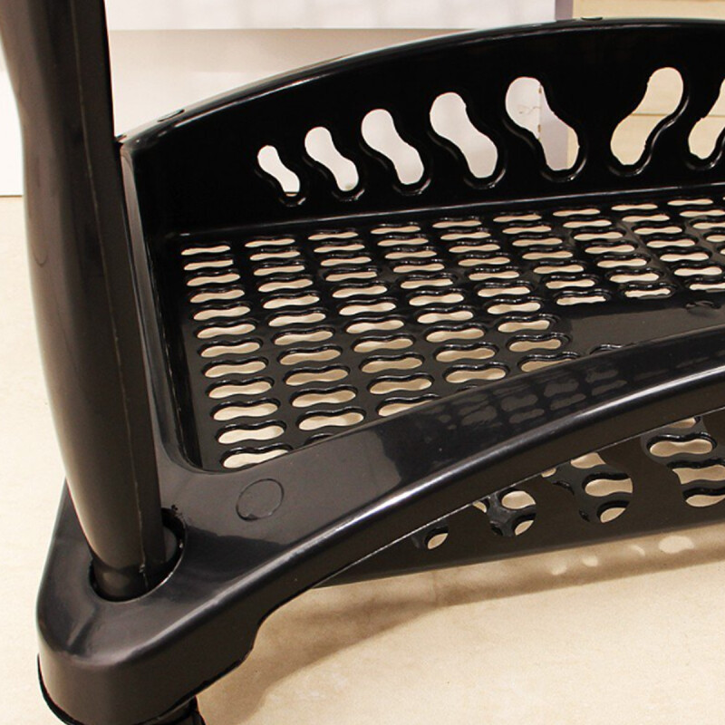 Estantería para frutas 4 Estantes NEGRO