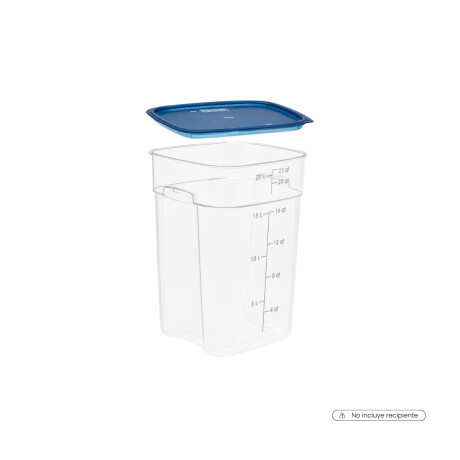 Tapa para Recipiente Cuadrado FreshPro Azul 20.8 Litros Tapa para Recipiente Cuadrado FreshPro Azul 20.8 Litros