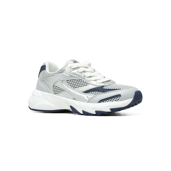 DEPORTIVO INDIGO CON VELCRO - HITEC BLANCO