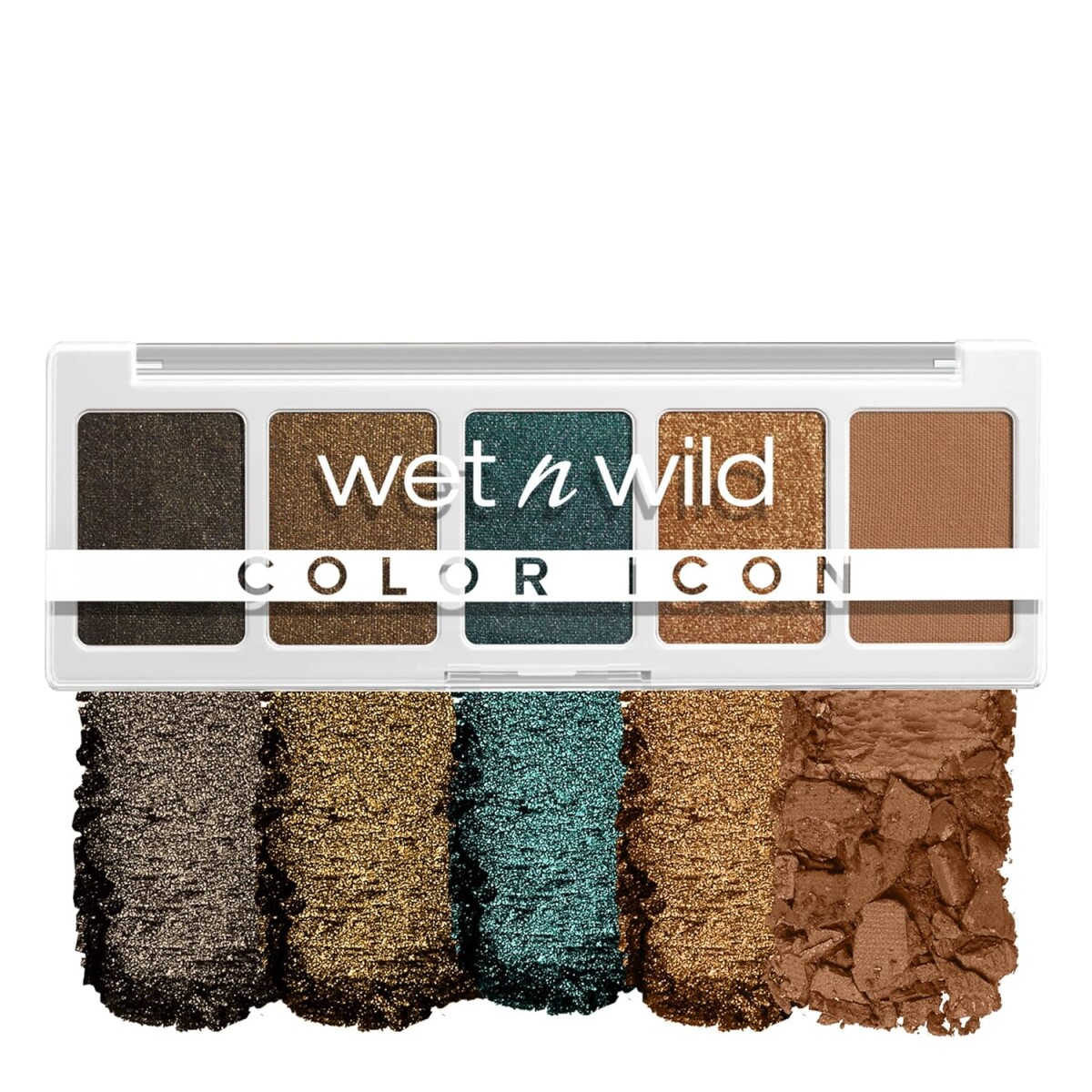 Paleta de 5 sartenes Wet n Wild Color Icon marrón 