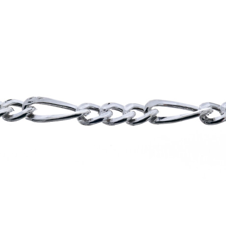 Gargantilla de plata 925, FIGARO, 50 cm. Gargantilla de plata 925, FIGARO, 50 cm.