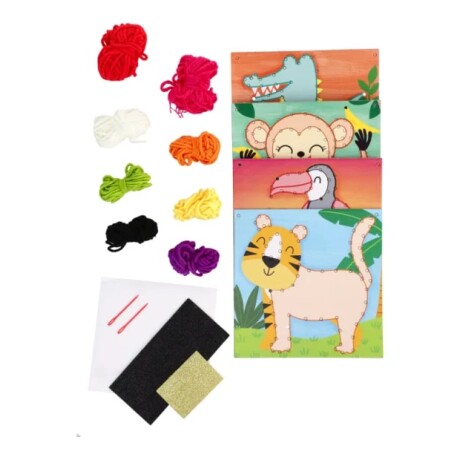 Set de Bordado 8 Hilos Jungla