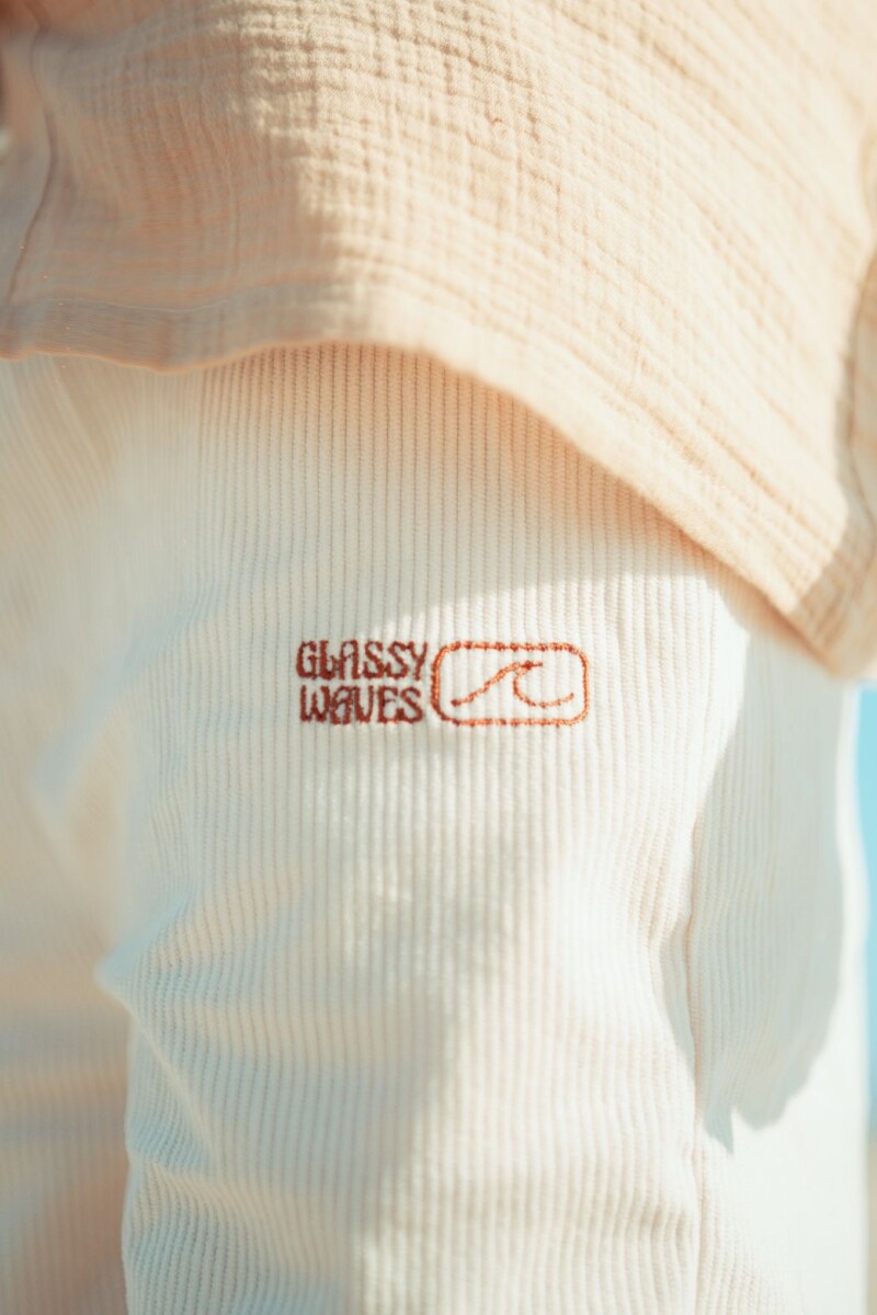 Pantalón Ribbed / Crema U