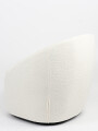 Butaca Con Base Giratoria Amelie Blanco