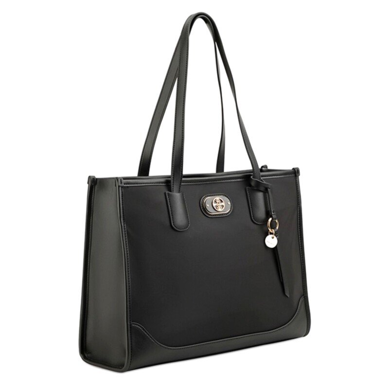 Ely 2 Comp Tote Black