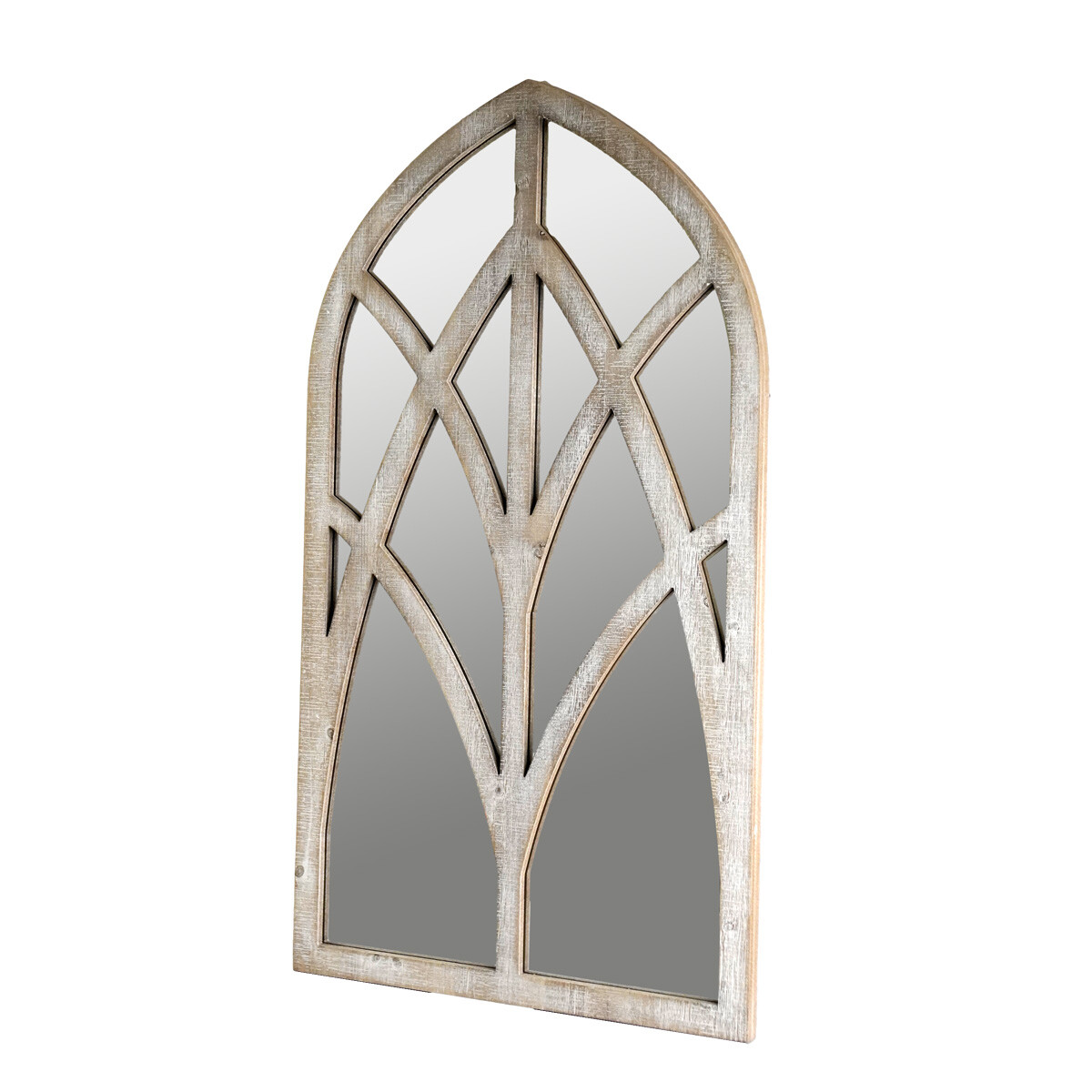 ESPEJO VERTICAL TIPO VENTANA MADERA MADERA 50X91X2.5CM 5.2KG 