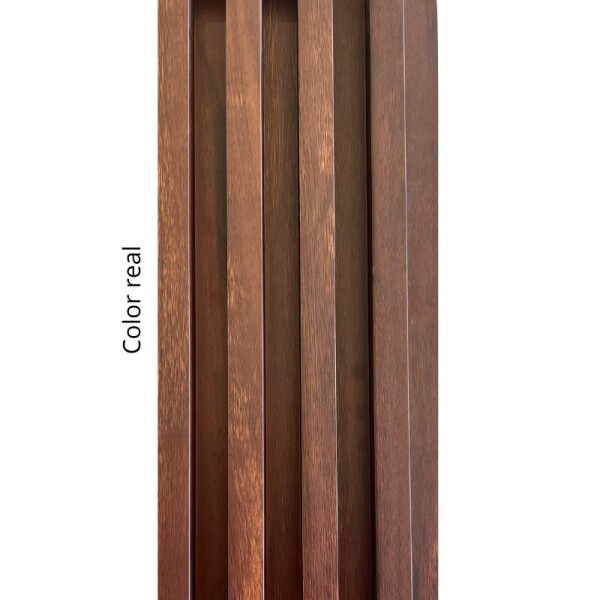 REVESTIMIENTO INTERIOR WPC - PANEL 16 CM X 2.90 MT MARRON OSCURO REVESTIMIENTO INTERIOR WPC - PANEL 16 CM X 2.90 MT MARRON OSCURO