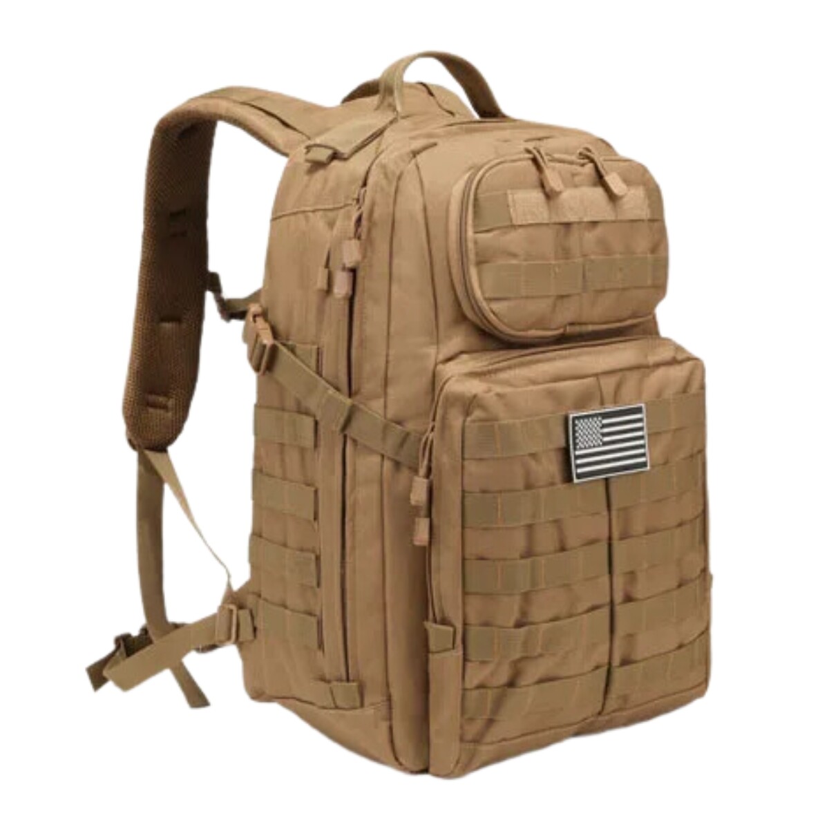 Mochila táctica modular Rush 45L - Caqui 
