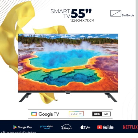 Smart TV Motorola 55 UHD 4K Google TV V01