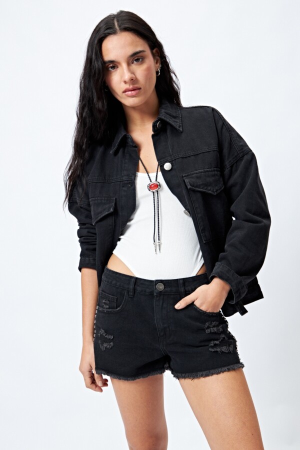 SHORT TOM Negro