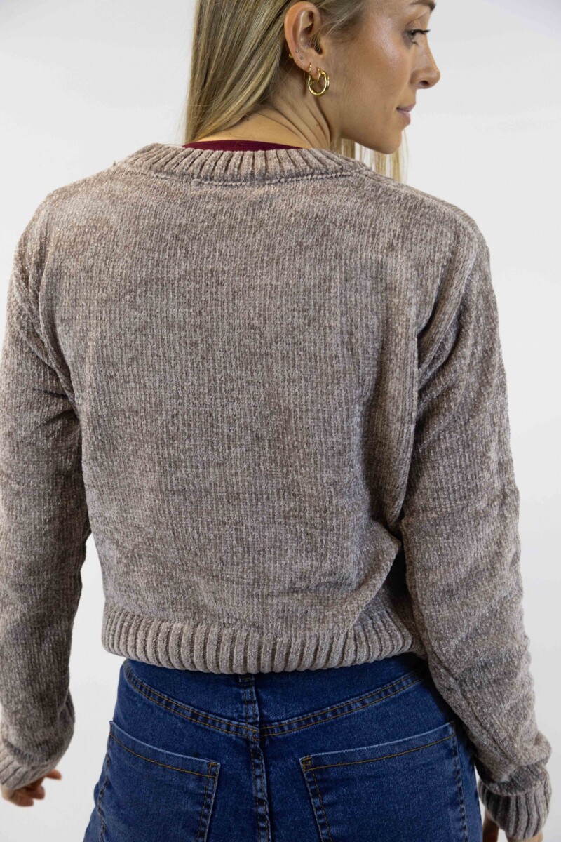 Buzo chenille Emi Topo