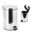 Cesto de basura 20 Litros Residuos Papelera Extraíble Acero Inoxidable cb004 Cesto de basura 20 Litros Residuos Papelera Extraíble Acero Inoxidable cb004