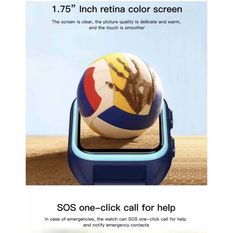 Reloj Inteligente Smartwatch Blackview Z30 niño Azul