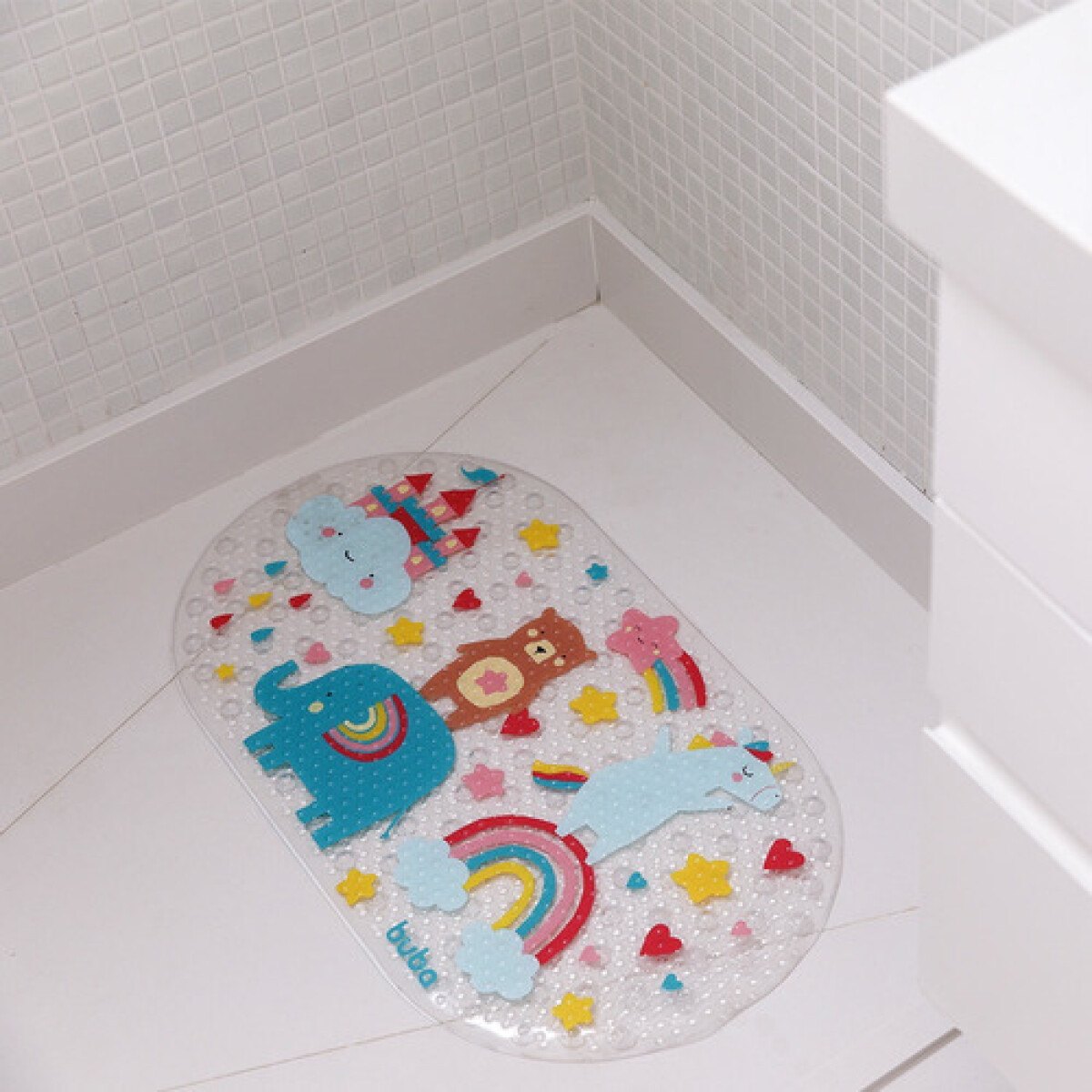 Alfombra baño Arcoiris 
