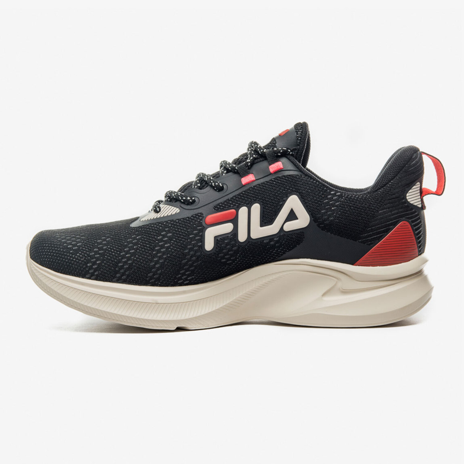 Fila Running Masculino Racer For All Negro raw White rojo Negro