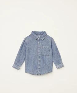 Camisa jean Azul Medio