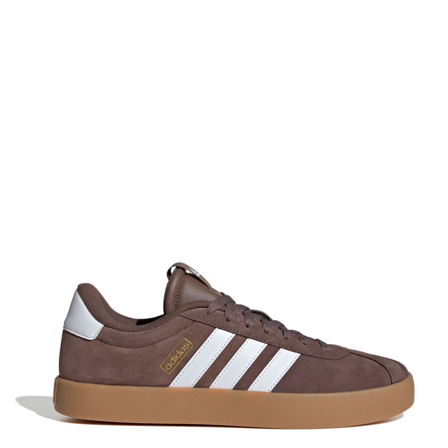 Championes de Hombre Adidas Court Vl 3.0 Marrón - Blanco