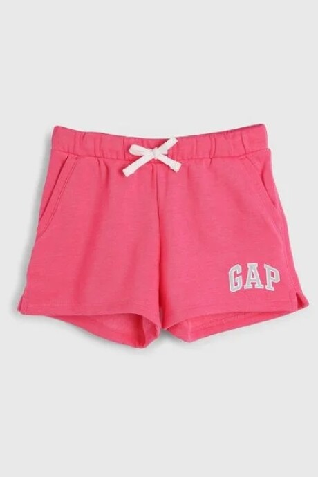 Short Deportivo Logo Gap Niña Pink Jubilee Nylon On