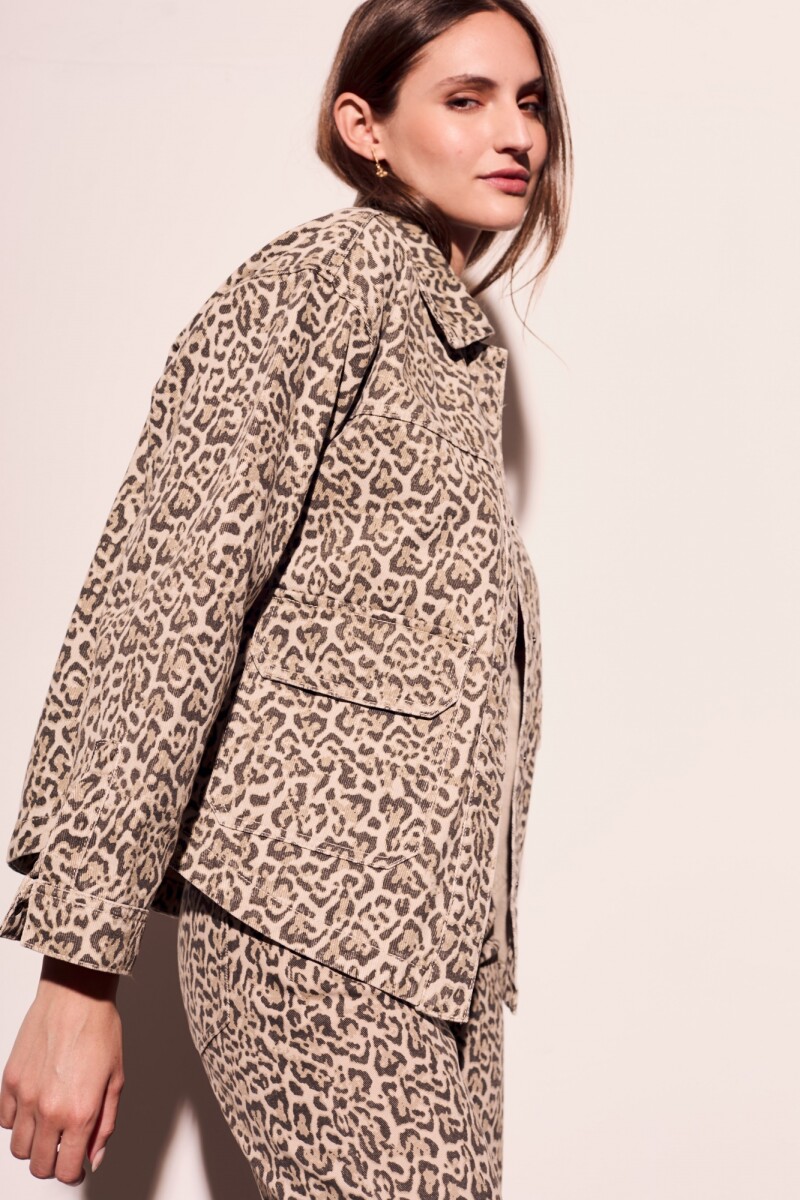 Sobrecamisa Animal Print
