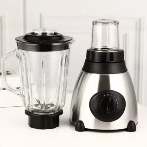 Licuadora con Vaso de Vidrio y Accesorio Picador Licuadora con Vaso de Vidrio y Accesorio Picador