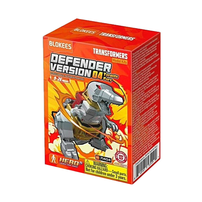 BLOKEES TRANSFORMERS TYRANTS FURY única