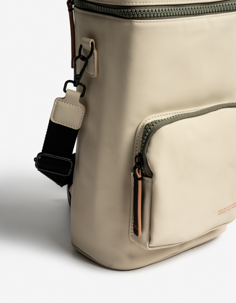 Luncheras Bolso Matero Rue Du Voyage - Blanco Crudo