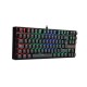 Teclado Gamer Redragon Kumara Black RGB Switch Red Teclado Gamer Redragon Kumara Black RGB Switch Red