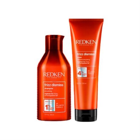 Redken Frizz Dismiss Shampoo 300 ml + Máscara 250 ml Redken Frizz Dismiss Shampoo 300 ml + Máscara 250 ml