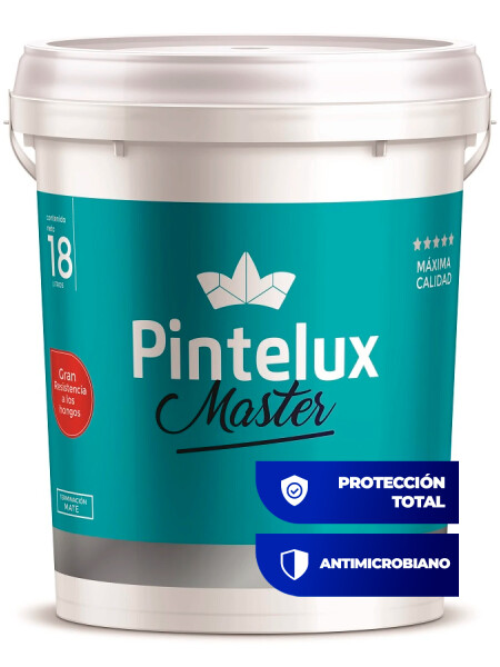 MASTER SUPER LAVABLE MATE ANTIBACTERIAL 18 LT. N/A