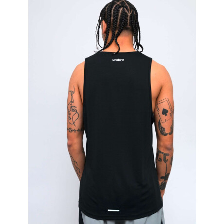 Remera Musculosa Bolt de Hombre Negro