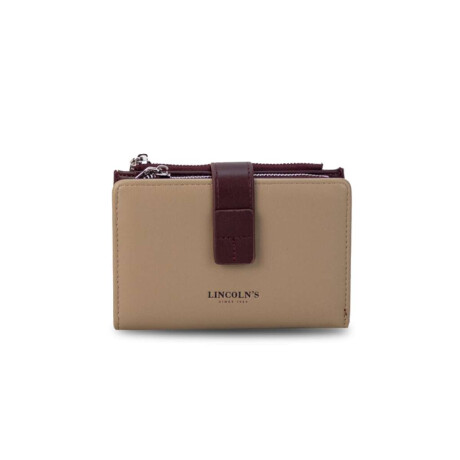 Billetera Simona Topo C/Bordeaux