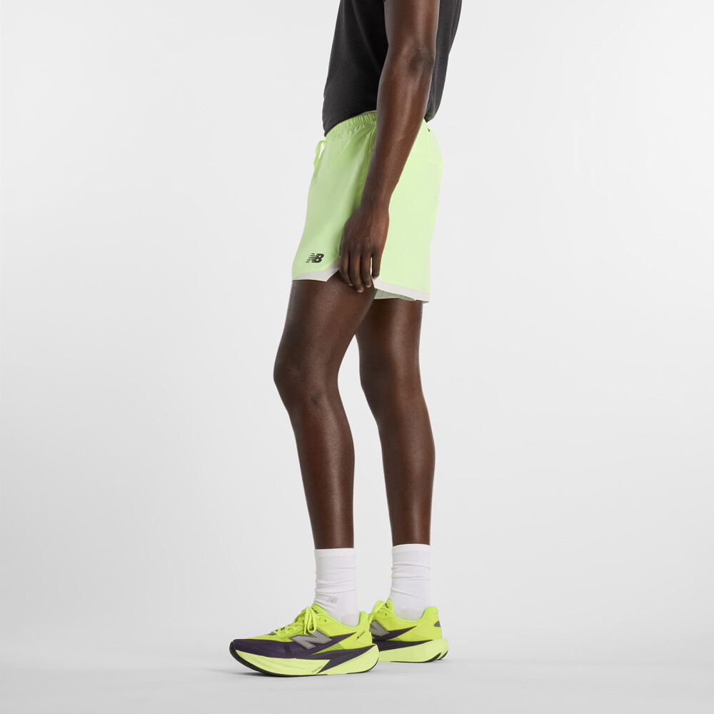 Shorts Running Run Essentials Short 5" Hombre Green