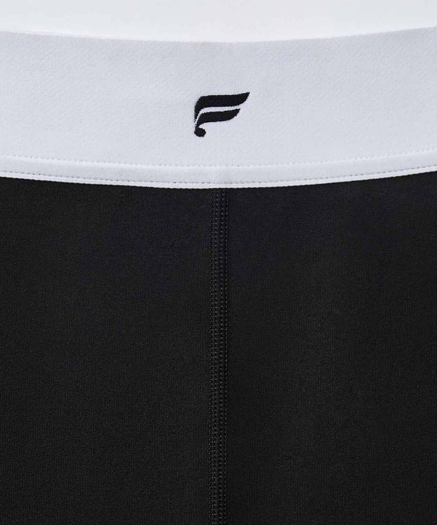 Leggings On-The-Go Power Hold High-Waisted Mujer Black/Classic White