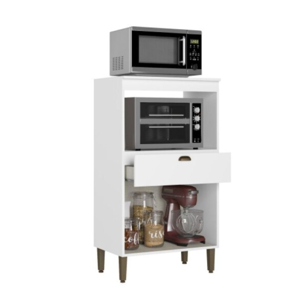 MULTIUSO PARA HORNO 70 CM 2 PUERTAS + 1 CAJON - BLANCO MULTIUSO PARA HORNO 70 CM 2 PUERTAS + 1 CAJON - BLANCO