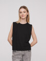 Remera Hortensia Negro