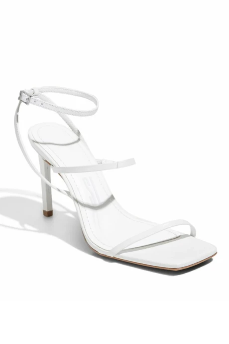Sandalia Tira Fina Blanco