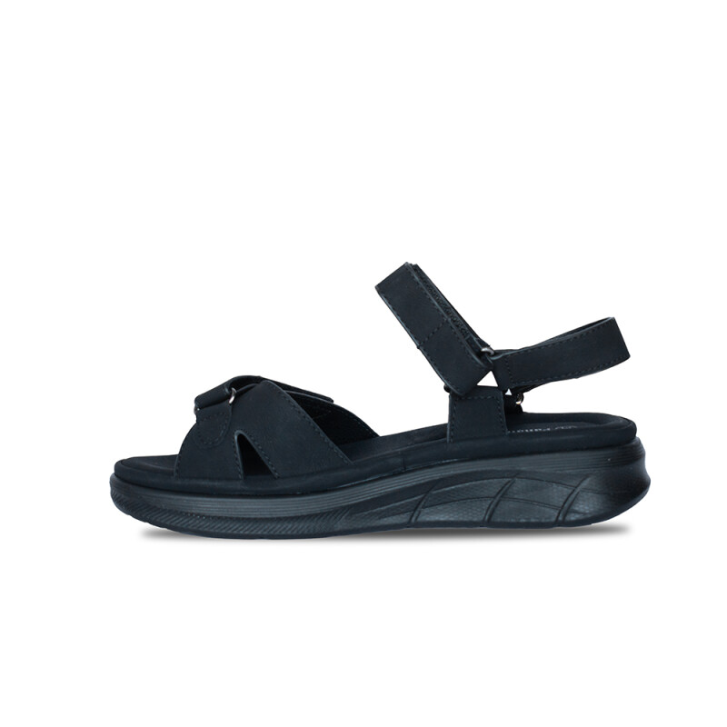 Sandalia de dama Panama Jack ALL BLACK