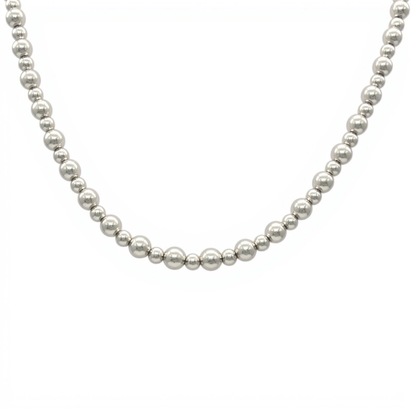 Cadena eslabón Bolas - Plata 925 - Sin Piedra - CD3269 sinpiedra