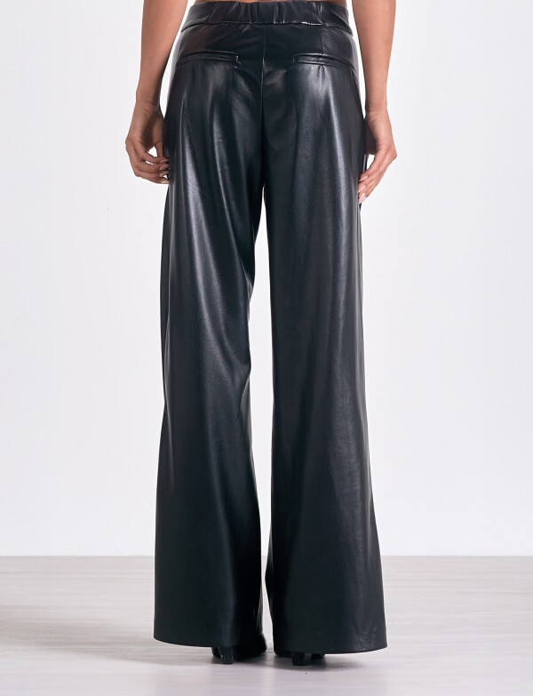 Pantalon Eco Cuero NEGRO
