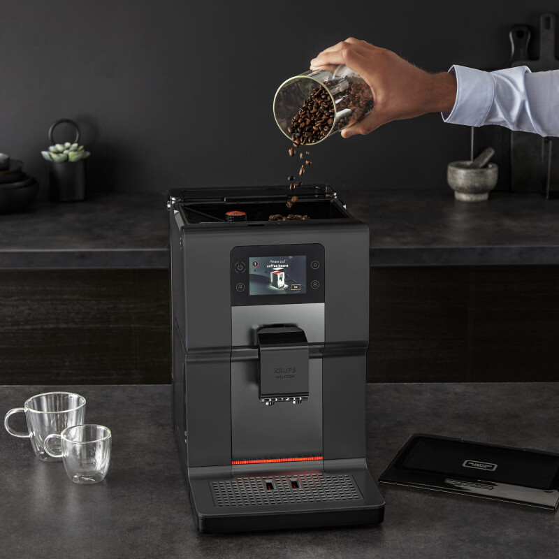 Cafetera Espresso Automática Krups Intuition Preference Cafetera Espresso Automática Krups Intuition Preference