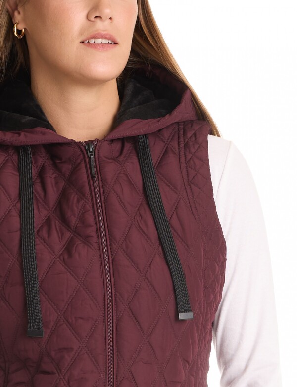 Chaleco Abrigo Capit BORDEAUX