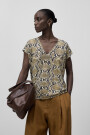 CAMISETA SERPIENTE Crudo