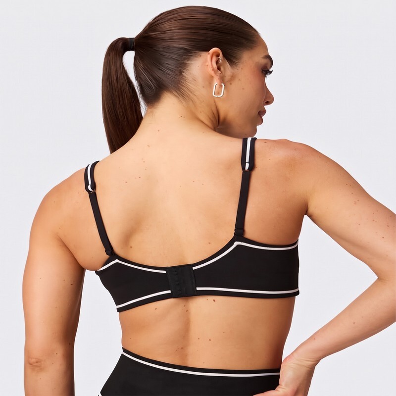 Bra Fabletics Deportivo PureLuxe Longline Negro