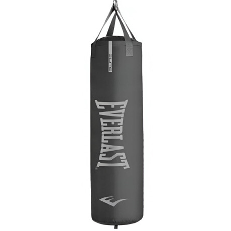 Bolsa Boxeo Everlast Profesional + Cadena + Rotor Gris