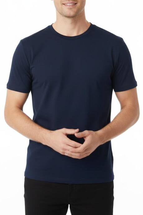 Remera Básica Azul