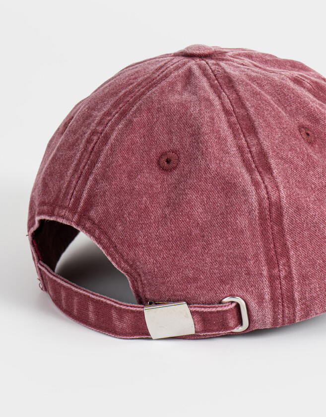 Caps Gorra Canvas Bordada - Violeta Uva