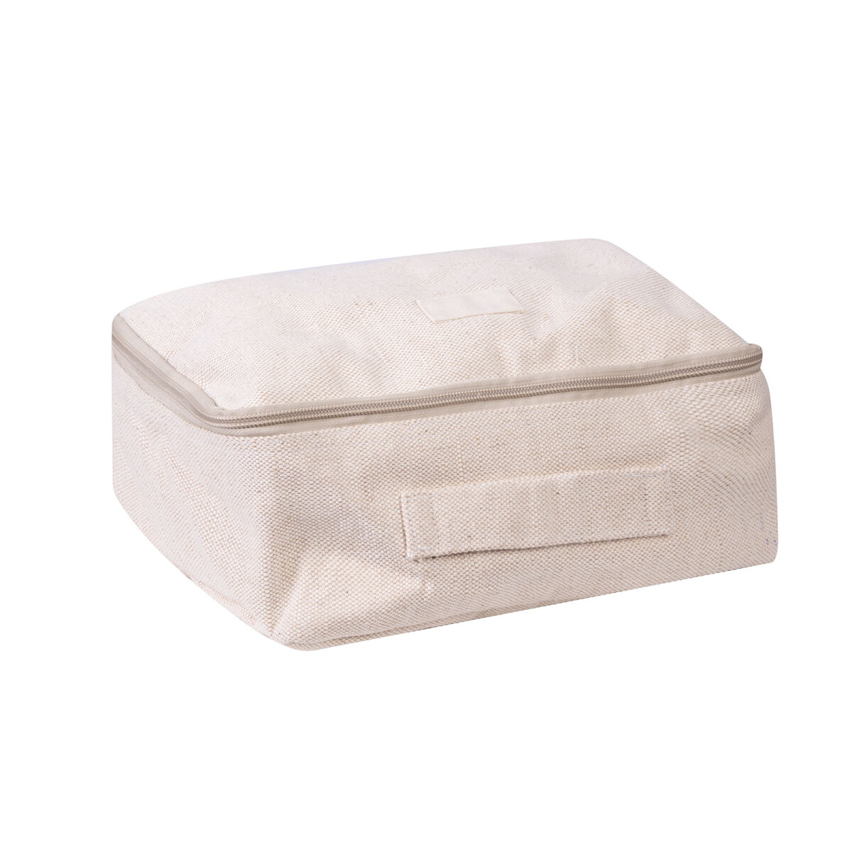 ORGANIZADOR - SMALL YUTE-Y-ALGODON NATURAL-BEIGE JUCO 
