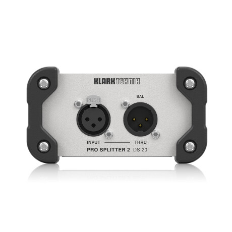 Splitter Línea Klark Teknik Ds 20 Xlr 1-in/2-out Pasivo Splitter Línea Klark Teknik Ds 20 Xlr 1-in/2-out Pasivo