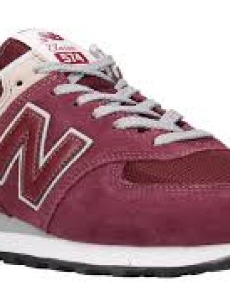 CALZADO NEW BALANCE 574 CLASICO EGB BORDO